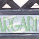 Margaritas Directional Arrow Tropical Beach Bar Sign