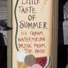 A Little Taste Summer Tropical Beach Wood Sign New