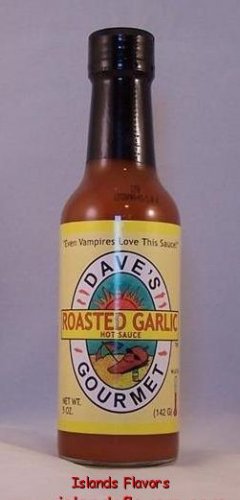 Dave's Daves Gourmet Roasted Garlic Hot Sauce 5oz