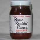 Bone Suckin' Barbecue Sauce  BBQ- Original Thick Mild