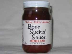 Bone Suckin' Barbecue Sauce  BBQ- Original Thick Mild