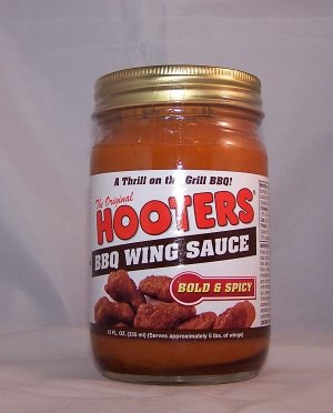Hooters Chicken Wing BBQ Sauce Bold Spicy