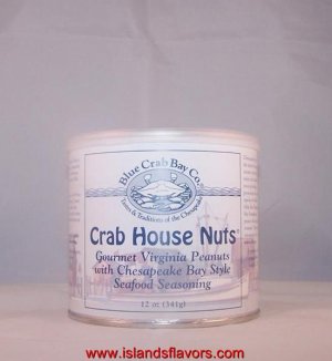 Crab House Nuts Blue Crab Bay Co Seafood Seasoned Nuts
