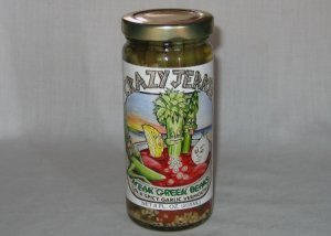 Crazy Jerry's Mean Green Beans in Spicy Garlic Vermouth