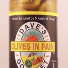 Dave's Gourmet Olives in Pain Spicy Chilies