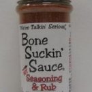 Bone Suckin Hot Sauce Seasoning & Rub 6.2oz