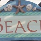 Beach Decorative Tropical Tiki Beach Bar Sign Seashells