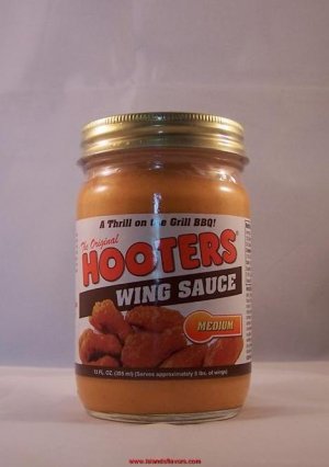 Hooters Chicken Wing Hot Sauce Medium Heat Level