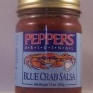 Blue Crab Salsa 12oz Jar Original Flavor Seafood
