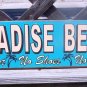 Paradise Beach No Shirt Shoes No Problem Tropical Sign