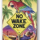 No Wake Zone Tropical Beach Towel