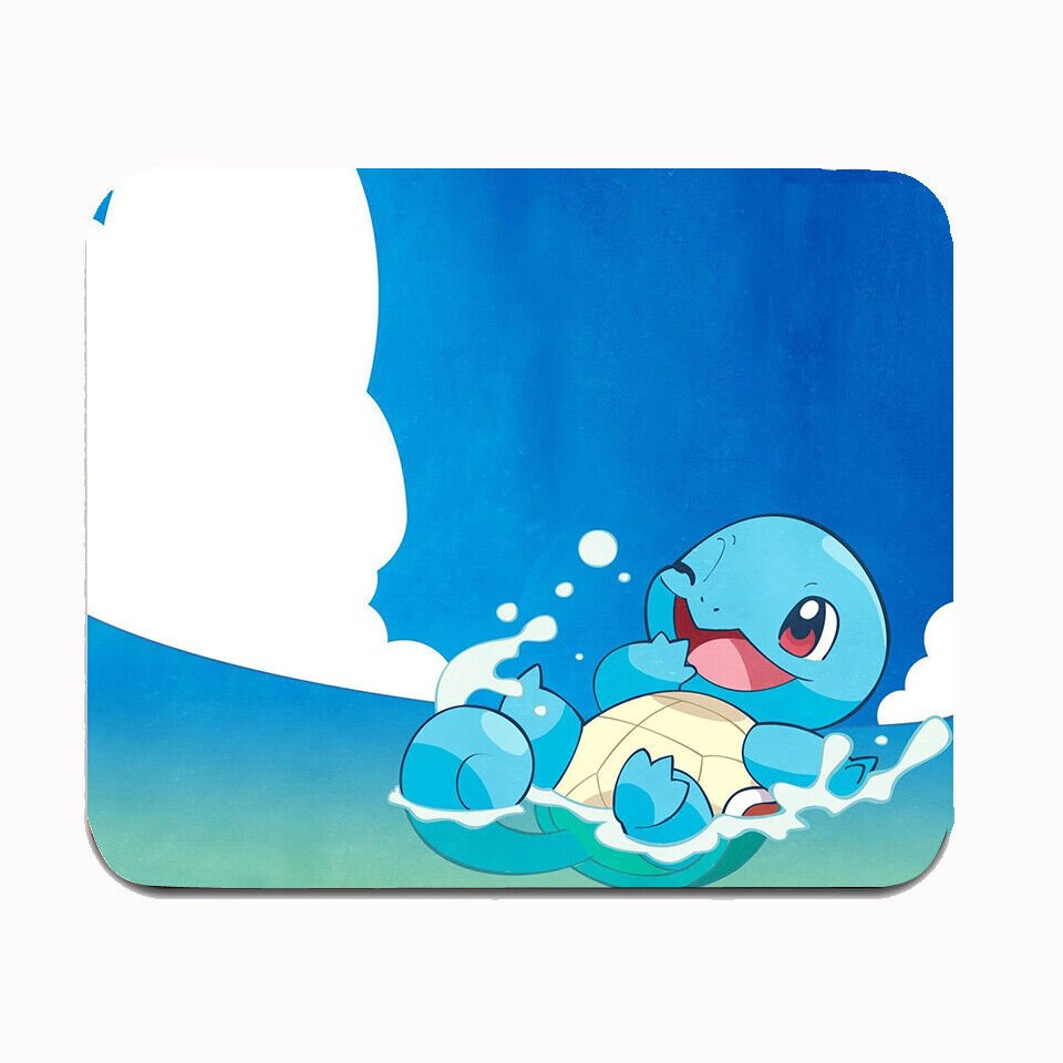 Pok&Atilde;&copy;mon Squirtle Character Game New Large Mouse pad L31 Desk Gamming Mousepad