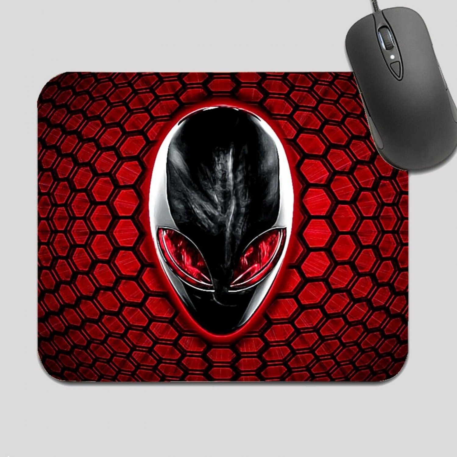 Red Alienware Pentagon Logo New Large Mouse pad L31 Gamming Mousepad