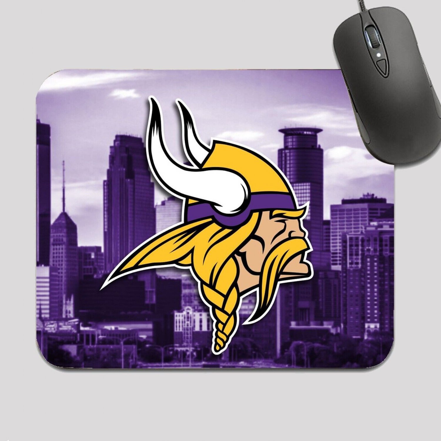 Minnesota Vikings Football Team Logo New Large Mouse pad L31 Gamming Mousepad
