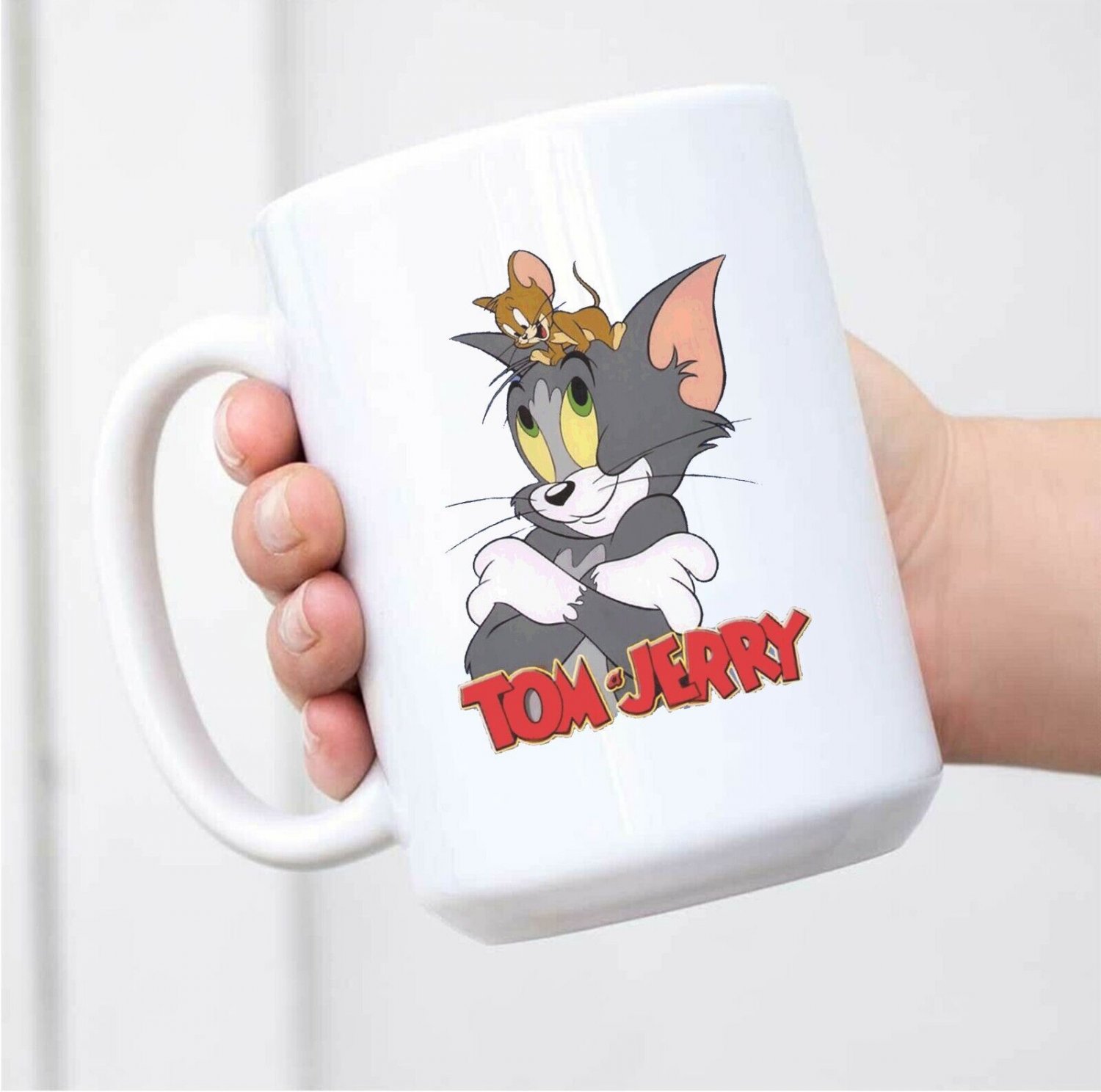 Tom And Jerry Cartoon New Ceramic White Mug L31 Coffee Mug Tea Mug