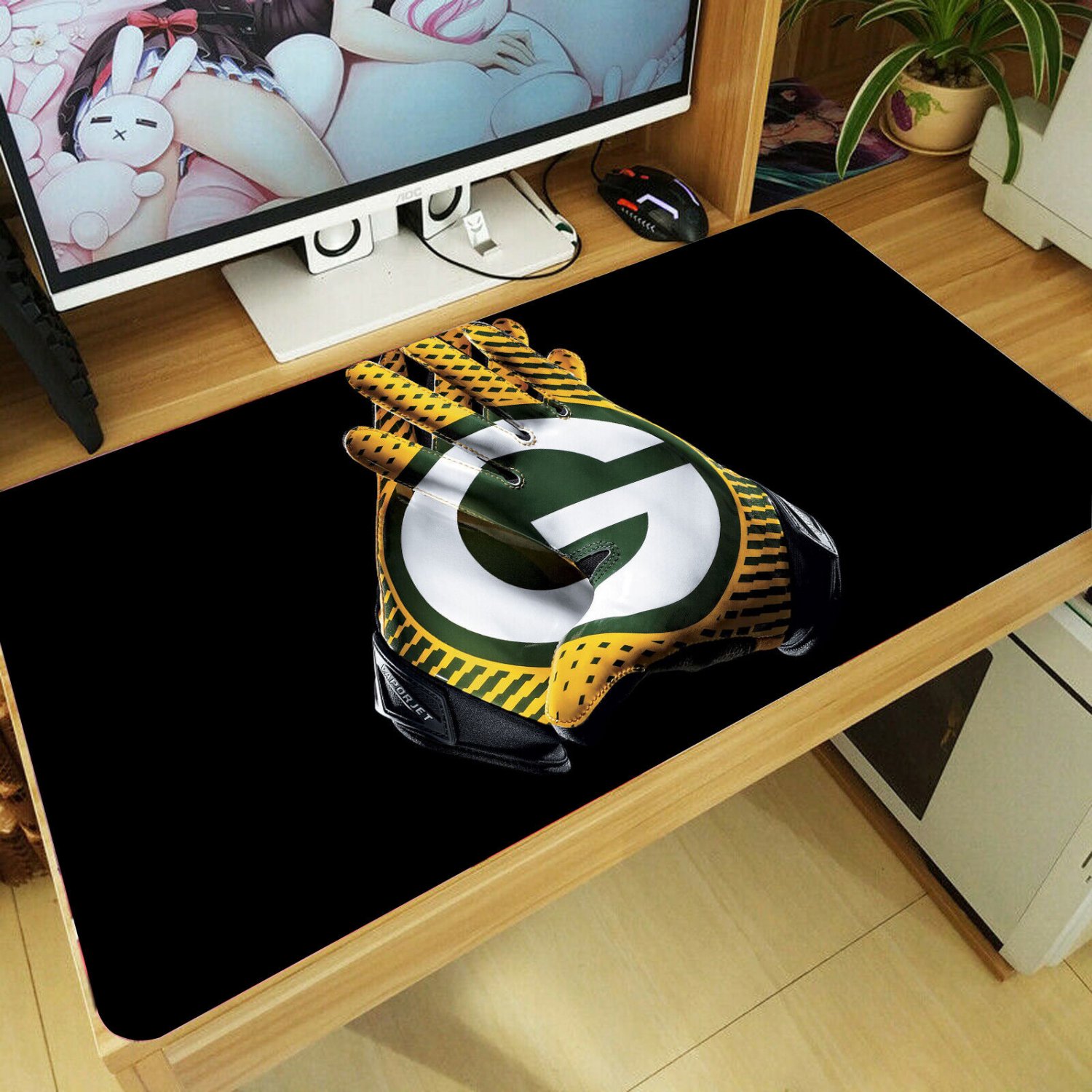 Green Bay Packers Logo New Large Mouse pad L31 Gamming Mousepad