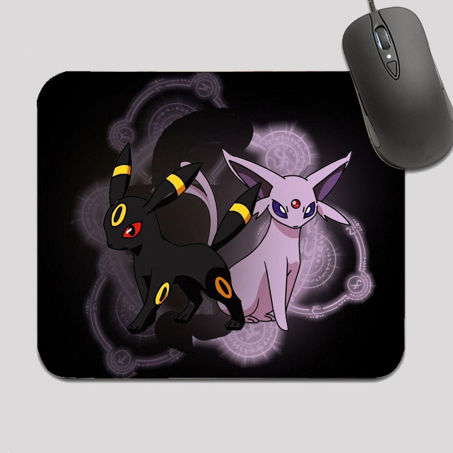 Pok&Atilde;&copy;mon Espeon And Umbreon Anime New Large Mouse pad L31 Gamming Mousepad