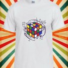 Rubik Cube Math Transform Unisex T-Shirt L31 Men Black White Tshirt