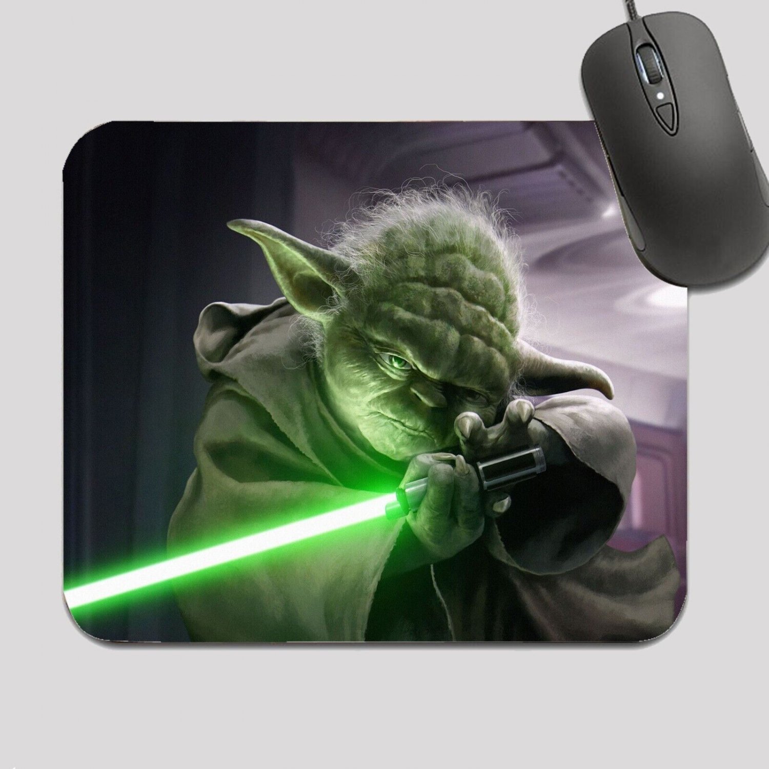 Yoda With Lightsaber Star Wars New Large Mouse pad L31 Gamming Mousepad