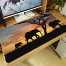 Elephant In The Sun New Large Mouse pad L31 Gamming Mousepad