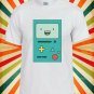BMO Cute Adventure Time Cute Cartoon Unisex T-Shirt L31 Men Black White Tshirt