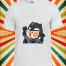 Super Bat Man Cute Super Hero Unisex T-Shirt L31 Men Black White Tshirt