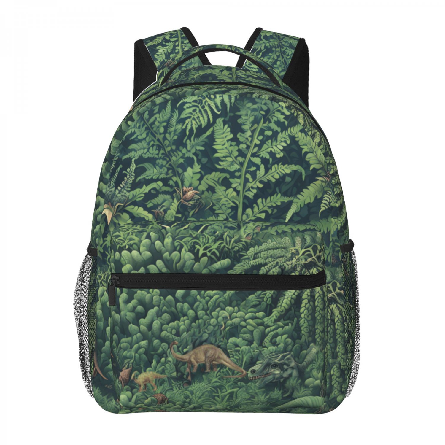 Dinosaur School Backpack schoolbag dino Bookbag for teens boys girls kids  small daypack
