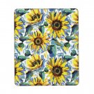 sunflower oil painting  Rubber Base Mouse Pad