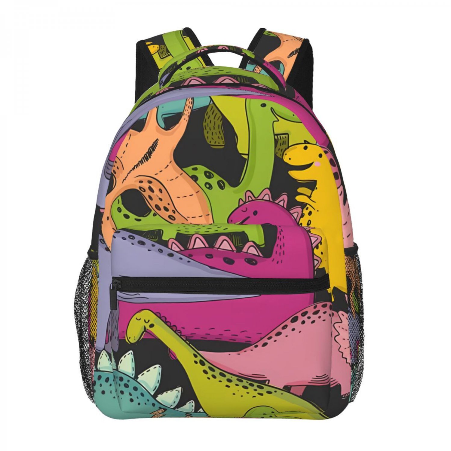 Dinosaur School Backpack schoolbag dino Bookbag for teens boys girls kids  small daypack