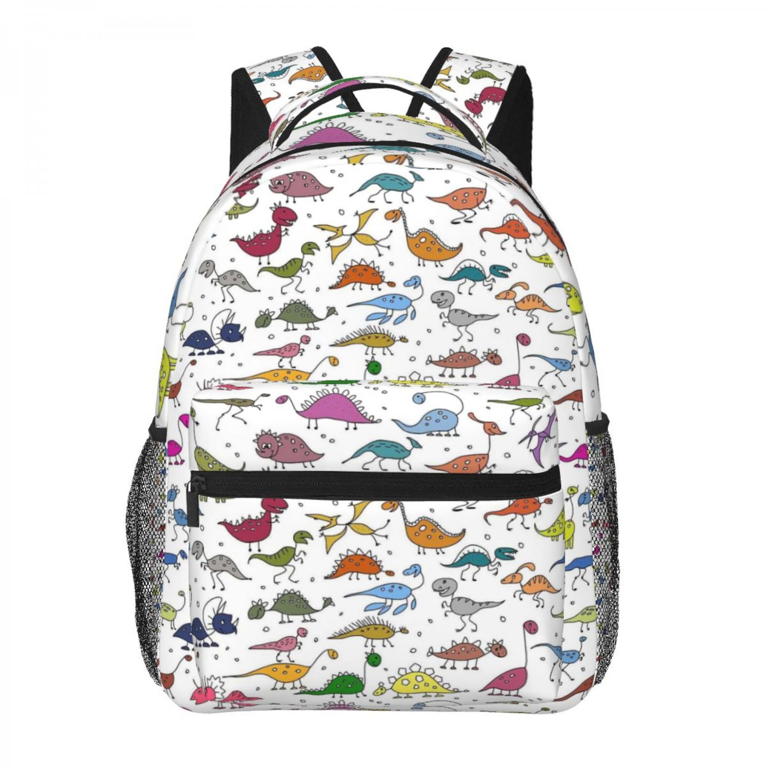 Dinosaur School Backpack schoolbag dino Bookbag for teens boys girls kids  small daypack