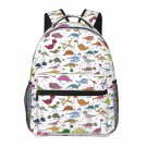 Dinosaur School Backpack schoolbag dino Bookbag for teens boys girls kids  small daypack