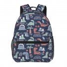 Dinosaur School Backpack schoolbag dino Bookbag for teens boys girls kids  small daypack