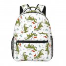 Dinosaur School Backpack schoolbag dino Bookbag for teens boys girls kids  small daypack