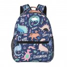 Dinosaur School Backpack schoolbag dino Bookbag for teens boys girls kids  small daypack