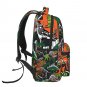 Dinosaur School Backpack schoolbag dino Bookbag for teens boys girls kids  small daypack