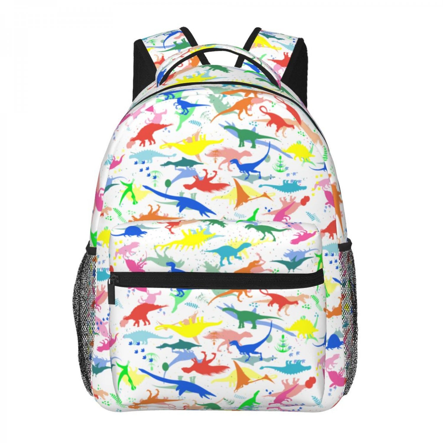 Dinosaur School Backpack schoolbag dino Bookbag for teens boys girls kids  small daypack