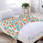 cartoon  shark Thick fleece blanket 50X60 inch for kids boys girls