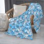 cartoon  shark Thick fleece blanket 50X60 inch for kids boys girls