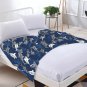 cartoon  shark Thick fleece blanket 50X60 inch for kids boys girls