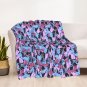 cartoon  shark Thick fleece blanket 50X60 inch for kids boys girls