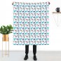 cartoon  shark Thick fleece blanket  50X60 inch for kids boys girls