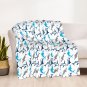 cartoon  shark Thick fleece blanket  50X60 inch for kids boys girls