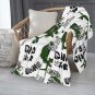 Anime cartoon Dinosaur dino Thick fleece blanket 50X60 inch for kids boys girls