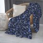Anime cartoon Dinosaur dino Thick fleece blanket 50X60 inch for kids boys girls