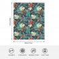 Anime cartoon Dinosaur dino Thick fleece blanket 50X60 inch for kids boys girls