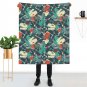 Anime cartoon Dinosaur dino Thick fleece blanket 50X60 inch for kids boys girls