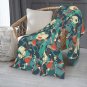 Anime cartoon Dinosaur dino Thick fleece blanket 50X60 inch for kids boys girls