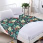 Anime cartoon Dinosaur dino Thick fleece blanket 50X60 inch for kids boys girls