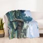 Dinosaur dino Thick fleece blanket 50X60 inch for kids boys girls