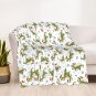 Anime cartoon Dinosaur dino Thick fleece blanket 50X60 inch for kids boys girls